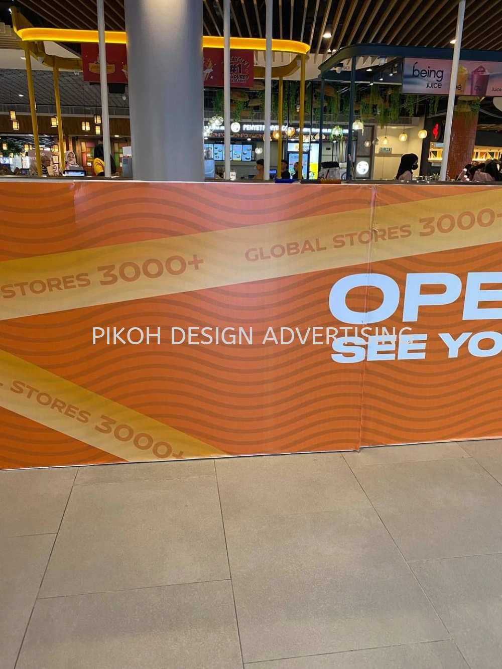 Project Hoarding Board | New Building Taman Factory Renovation Supermarket Hypermarket Shopping Mall | Supply Printing Design Install | Near Me Kedah Perlis Penang Malaysia