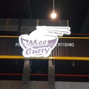 3D Box Up Lettering Signboard with Ceiling Panel Base Signboard Malaysia / LED Indoor Outdoor Hospital School University Retail Shop Cafe Restaurant Franchise | Supplier Manufacture Installer | Kedah Alor Setar Sungai Petani Jitra Kulim Langkawi Changloon
