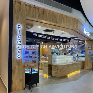 Shopping Mall 3D LED Frontlit Backlit Signboard Malaysia | Indoor Outdoor Advertising Retail Shop Kedai Premis Franchise | Manufacturer Supplier Installer | Near Me Kedah Perlis Penang Malaysia