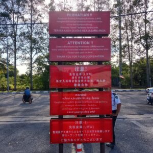 Indoor Outdoor Wall Mounted Acrylic Signage | Papan Tanda Plastik Clear | Manufacturer Supplier Installer | Kedah Perlis Penang