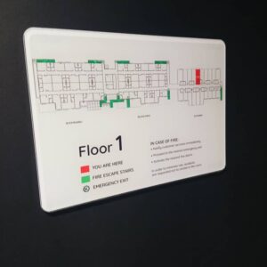 Indoor Outdoor Wall Mounted Acrylic Signage | Papan Tanda Plastik Clear | Manufacturer Supplier Installer | Kedah Perlis Penang