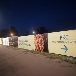 Hoarding Board Banner | Project Construction Building Taman Factory Renovation Supermarket Hypermarket Shopping Mall Retail Branches | Supply Printing Design Install | Near Me Kedah Perlis Penang Malaysia