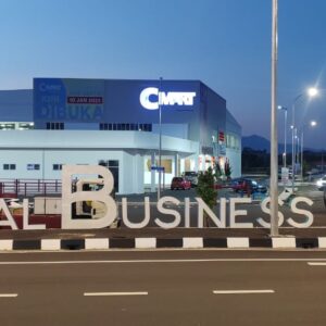 Cengal business centre road side eg plate letter at sungai petani kedah